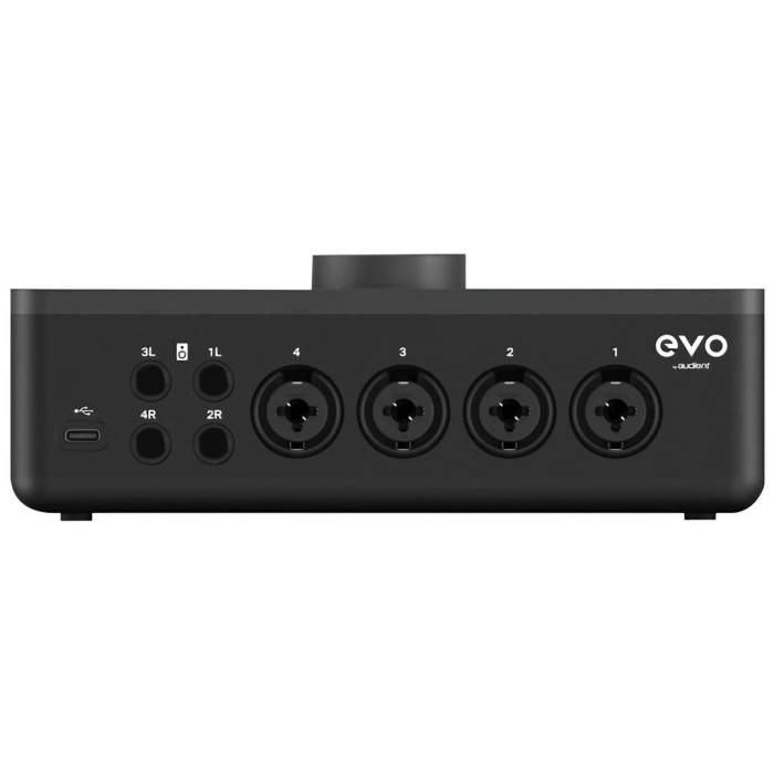 Audient 04 0008 EVO 8 Taşınabilir USB Ses Kartı (Profesyonel - Mobil Yayın & Kayıt) | USB 2.0 Bus-Powered, 4 Giriş / 4 Çıkış, JFET Enstrüman Girişi | Ölçüler: 190 x 70 x 70 mm